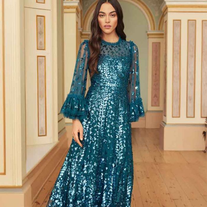 FERN ANKLE GOWN - فستان | NEEDLE & THREAD - نيدل & ثريد FERN ANKLE GOWN - فستان | NEEDLE & THREAD - نيدل & ثريد