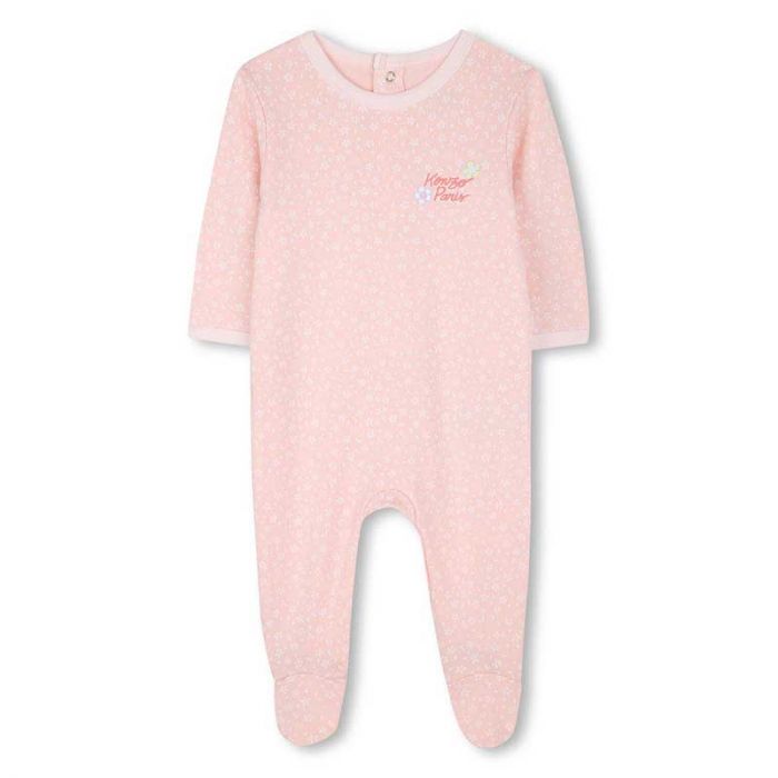 NEWBORN GIRL OVERALL - بدلة من قطعة واحدة | KENZO - كنزو