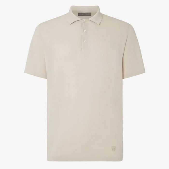 KNITTED POLO - بولو كم قصير | CORNELIANI - كورنيلياني KNITTED POLO - بولو كم قصير | CORNELIANI - كورنيلياني