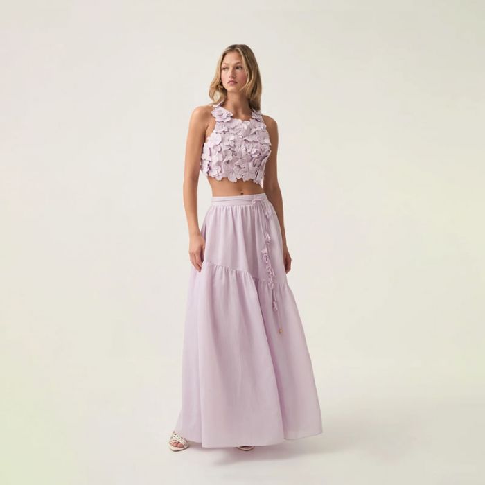 SPLENDOUR FLOWER SHELL TOP - توب | AJE - اي جي إي SPLENDOUR FLOWER SHELL TOP - توب | AJE - اي جي إي