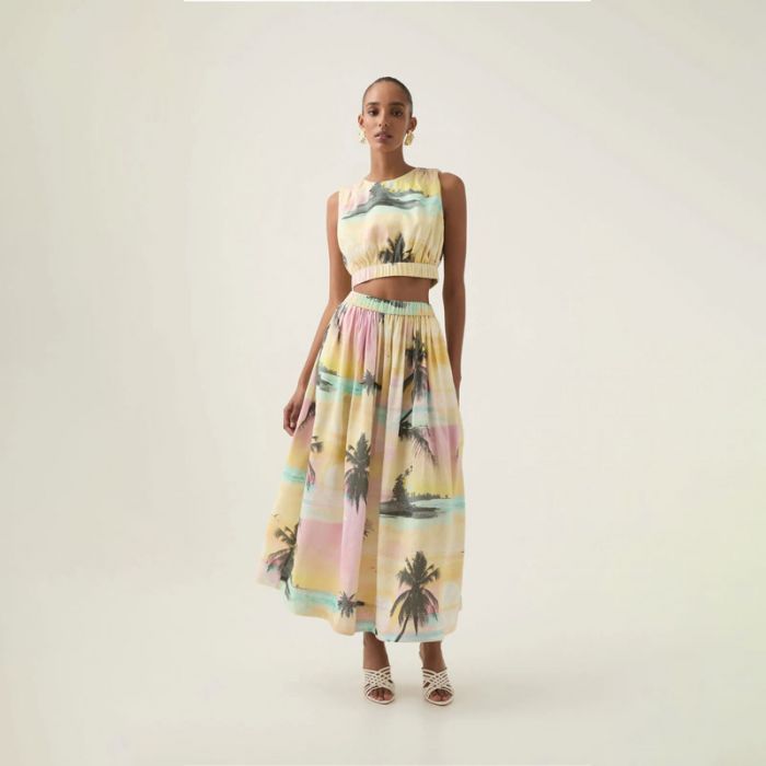 NICOLETTE MAXI SKIRT - تنورة | AJE - اي جي إي NICOLETTE MAXI SKIRT - تنورة | AJE - اي جي إي