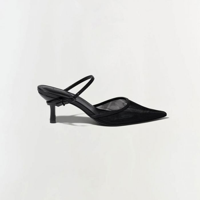 KIERAN MESH BUCKLE PUMP - أحذية نسائية | SIMKHAI - سيمخاي KIERAN MESH BUCKLE PUMP - أحذية نسائية | SIMKHAI - سيمخاي