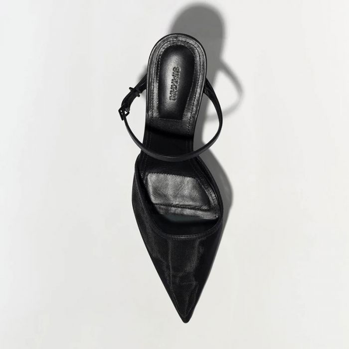 KIERAN MESH BUCKLE PUMP - أحذية نسائية | SIMKHAI - سيمخاي KIERAN MESH BUCKLE PUMP - أحذية نسائية | SIMKHAI - سيمخاي
