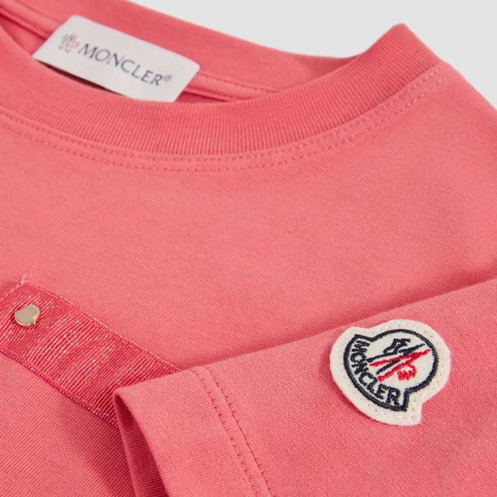 GIRL T-SHIRT - تي شيرت | MONCLER - مونكلير GIRL T-SHIRT - تي شيرت | MONCLER - مونكلير