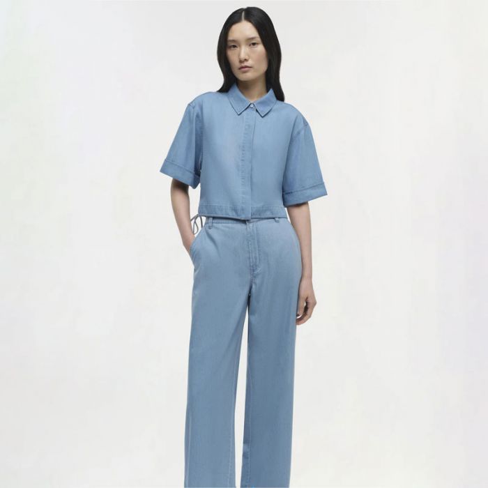 CORALENA WIDE LEG PANT - بنطلونات | SIMKHAI - سيمخاي CORALENA WIDE LEG PANT - بنطلونات | SIMKHAI - سيمخاي
