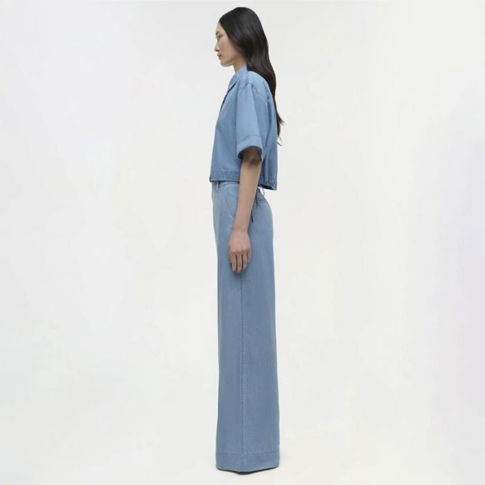 CORALENA WIDE LEG PANT - بنطلونات | SIMKHAI - سيمخاي CORALENA WIDE LEG PANT - بنطلونات | SIMKHAI - سيمخاي