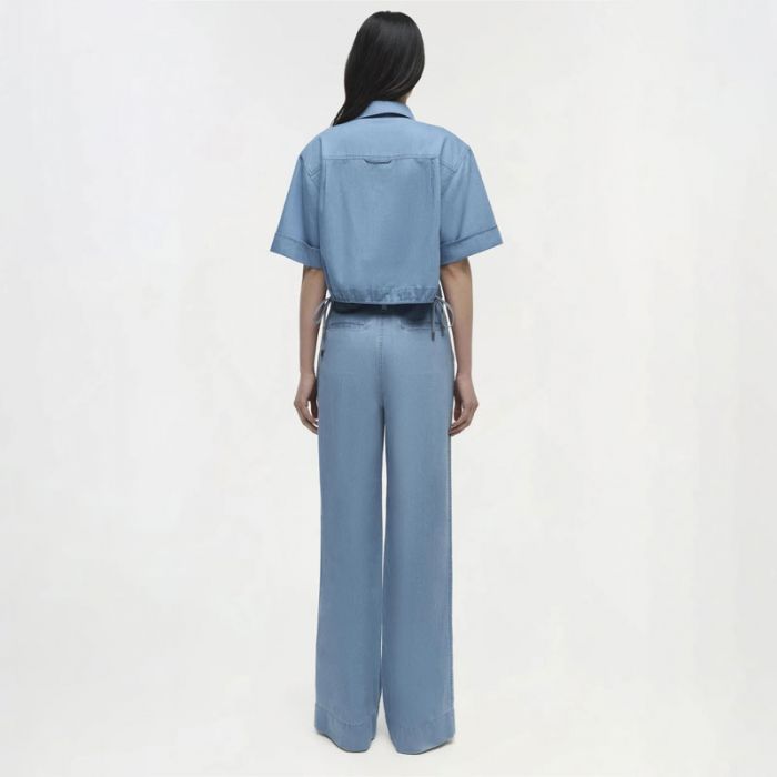 CORALENA WIDE LEG PANT - بنطلونات | SIMKHAI - سيمخاي CORALENA WIDE LEG PANT - بنطلونات | SIMKHAI - سيمخاي
