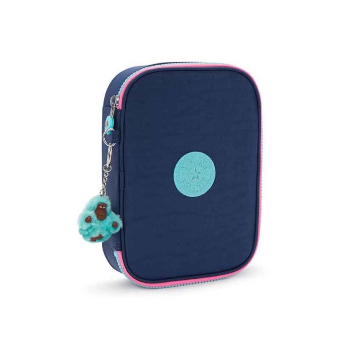 100 PENS LARGE PENCASE : KIPLING : RESORT NAVY : OS - ديلسي حقيبة صغيرة محمولة باليد | KIPLING - كيبلينج 100 PENS LARGE PENCASE : KIPLING : RESORT NAVY : OS - ديلسي حقيبة صغيرة محمولة باليد | KIPLING - كيبلينج