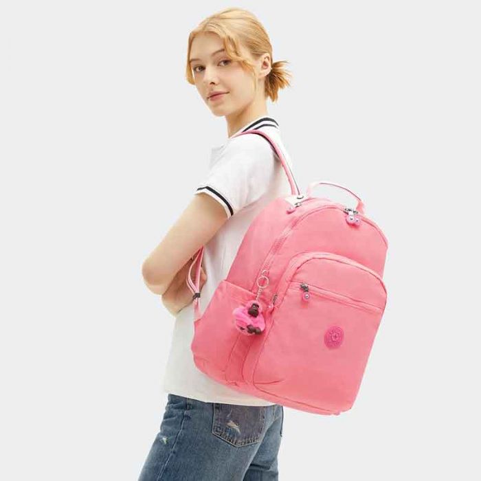 SEOUL LARGE BACKPACK : KIPLING : CORAL SEA : OS - شنطة ظهر | KIPLING - كيبلينج SEOUL LARGE BACKPACK : KIPLING : CORAL SEA : OS - شنطة ظهر | KIPLING - كيبلينج