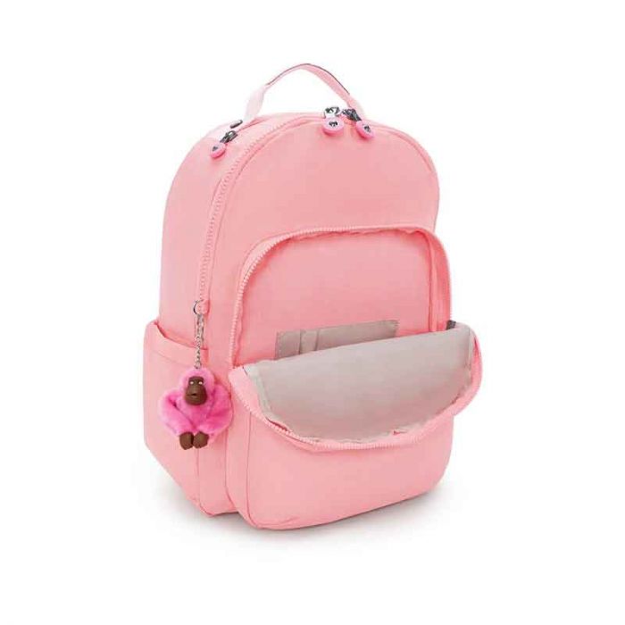 SEOUL LARGE BACKPACK : KIPLING : CORAL SEA : OS - شنطة ظهر | KIPLING - كيبلينج SEOUL LARGE BACKPACK : KIPLING : CORAL SEA : OS - شنطة ظهر | KIPLING - كيبلينج