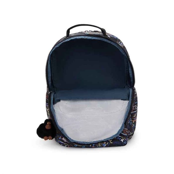 SEOUL LAP LARGE BACKPACK : KIPLING : NEON SKATE : OS - شنطة ظهر | KIPLING - كيبلينج SEOUL LAP LARGE BACKPACK : KIPLING : NEON SKATE : OS - شنطة ظهر | KIPLING - كيبلينج