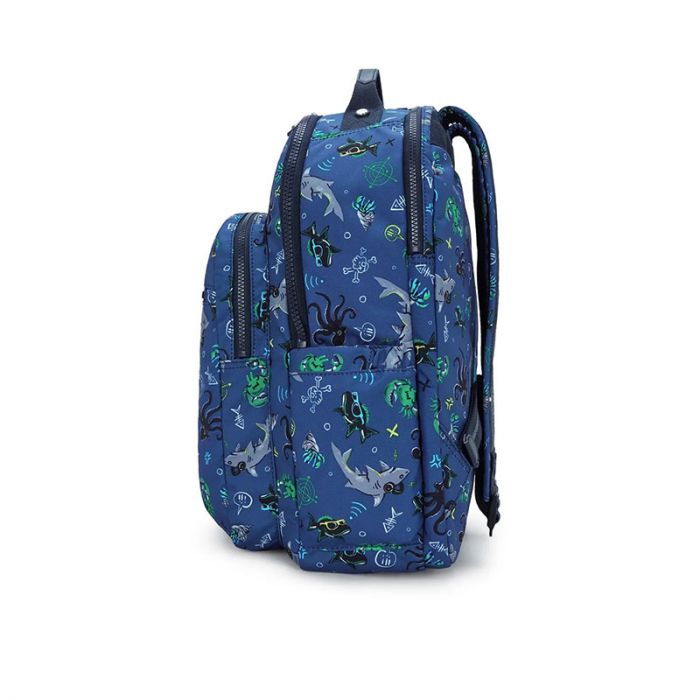 SEOUL LAP LARGE BACKPACK : KIPLING : UNDERSEA PARTY : OS - شنطة ظهر | KIPLING - كيبلينج SEOUL LAP LARGE BACKPACK : KIPLING : UNDERSEA PARTY : OS - شنطة ظهر | KIPLING - كيبلينج