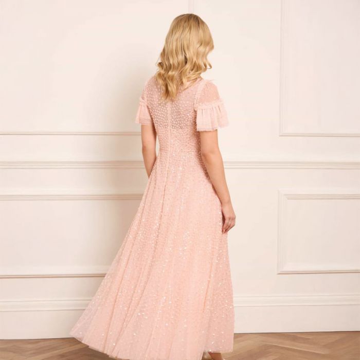SCATTER DOT RN SS ANKLE GOWN - فستان | NEEDLE & THREAD - نيدل & ثريد SCATTER DOT RN SS ANKLE GOWN - فستان | NEEDLE & THREAD - نيدل & ثريد