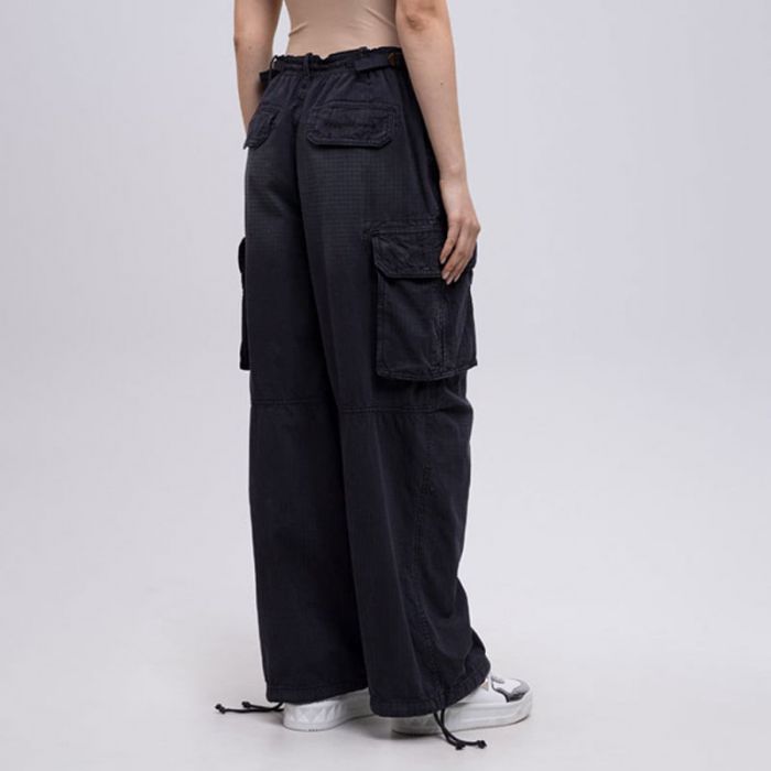 TURNED DOWN ELASTIC CARGO PANT - بنطلونات | ALEXANDER WANG - الكسندر وانغ TURNED DOWN ELASTIC CARGO PANT - بنطلونات | ALEXANDER WANG - الكسندر وانغ