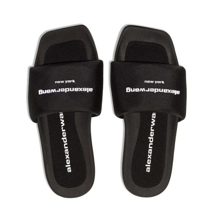 AW POOL SLIDE - أحذية نسائية | ALEXANDER WANG - الكسندر وانغ AW POOL SLIDE - أحذية نسائية | ALEXANDER WANG - الكسندر وانغ