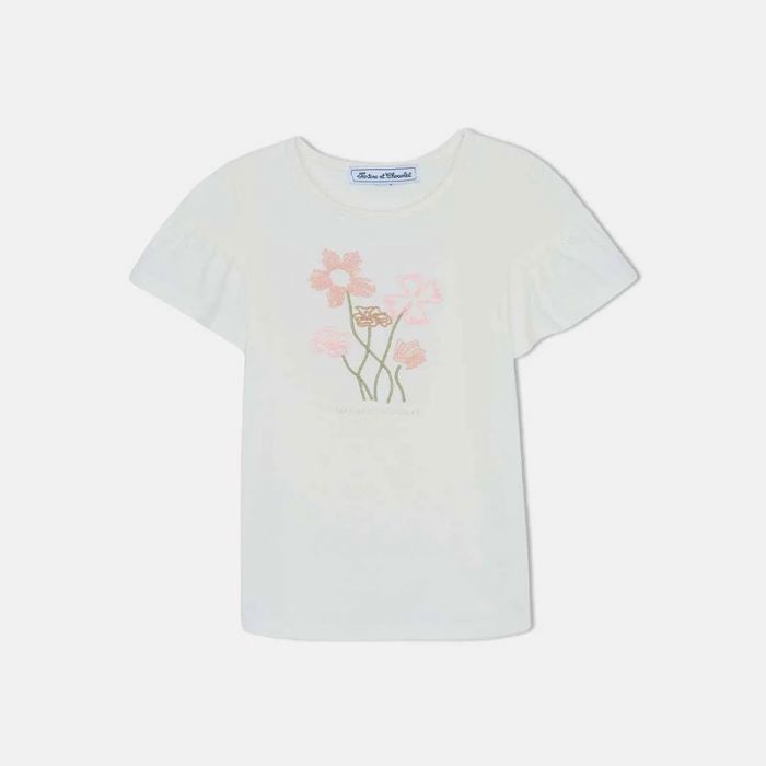 GIRL T-SHIRT - تي شيرت | TARTINE ET CHOCOLAT - تارتين إي شوكولا