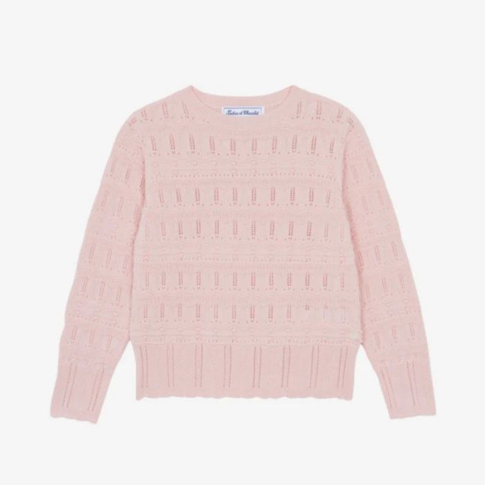GIRL PULLOVER - بلوفر | TARTINE ET CHOCOLAT - تارتين إي شوكولا