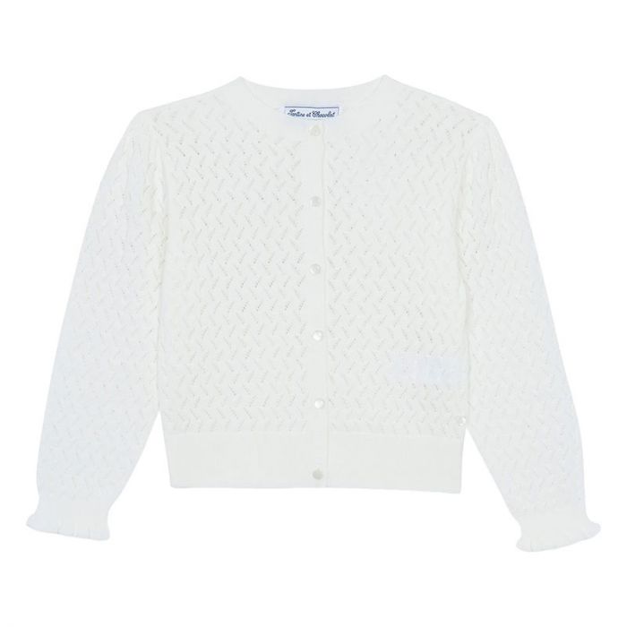 GIRL CARDIGAN - جاكيت صوف | TARTINE ET CHOCOLAT - تارتين إي شوكولا
