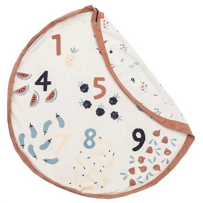 PLAYMAT AND STORAGE BAG VEGGIE NUMBERS - حقائب | PLAY AND GO - بلاي اند جو PLAYMAT AND STORAGE BAG VEGGIE NUMBERS - حقائب | PLAY AND GO - بلاي اند جو