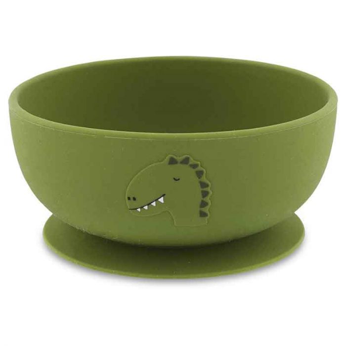 SILICONE BOWL WITH SUCTION MR. DINO - إكسسوارات | TRIXIE - تريكسي