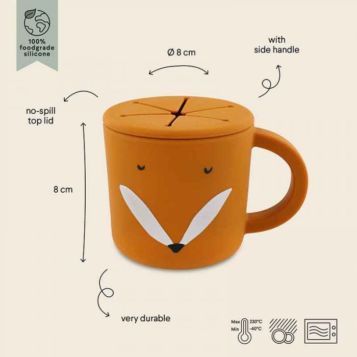 SILICONE SNACK CUP MR. FOX - إكسسوارات | TRIXIE - تريكسي SILICONE SNACK CUP MR. FOX - إكسسوارات | TRIXIE - تريكسي