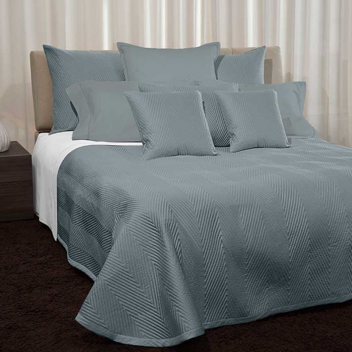 ARGENTARIO RGB SET SUPER KING 7PCS 260X240 BEIGE/WILTON BLUE: SIGNORIA - غطاء لحاف | SIGNORIA - سينيوريا
