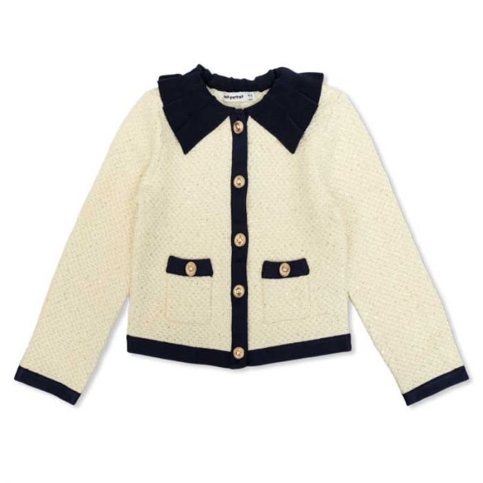 GIRL CARDIGAN - جاكيت صوف | SELF-PORTRAIT - سيلف-بورتريت