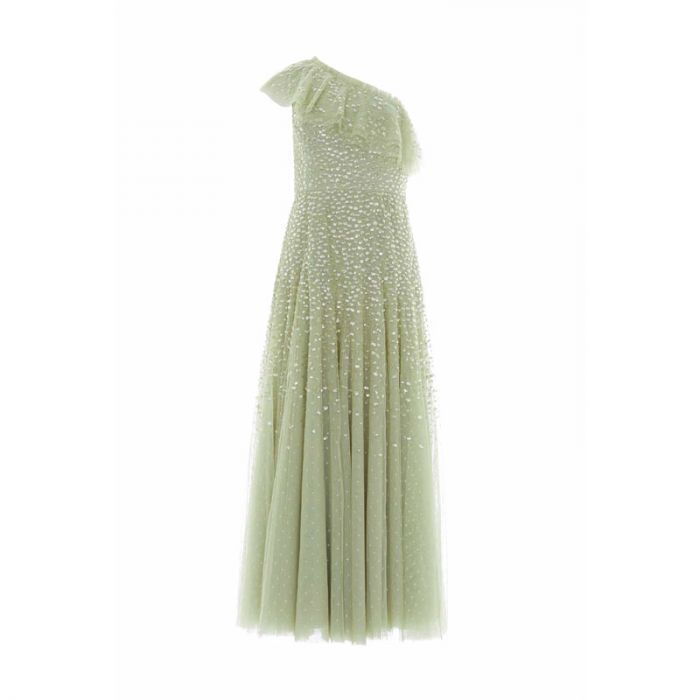 DAPPLED SEQUIN ONE-SHOULDER ANKLE GOWN - فستان | NEEDLE & THREAD - نيدل & ثريد DAPPLED SEQUIN ONE-SHOULDER ANKLE GOWN - فستان | NEEDLE & THREAD - نيدل & ثريد