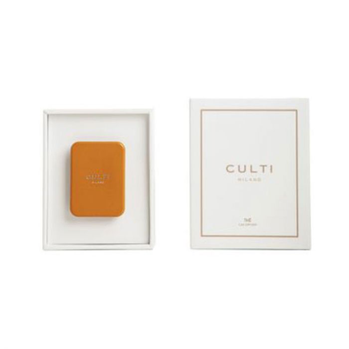 CAR DIFFUSER W LEATHER COVER ORANGE AND REFILL THE: CULTI MILANO - كتاب | CULTI MILANO - كالتي ميلانو CAR DIFFUSER W LEATHER COVER ORANGE AND REFILL THE: CULTI MILANO - كتاب | CULTI MILANO - كالتي ميلانو