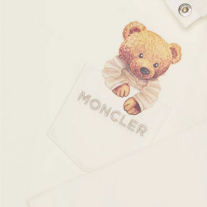 BABY BOY LONG SLEEVE T-SHIRT - تي شيرت | MONCLER - مونكلير BABY BOY LONG SLEEVE T-SHIRT - تي شيرت | MONCLER - مونكلير