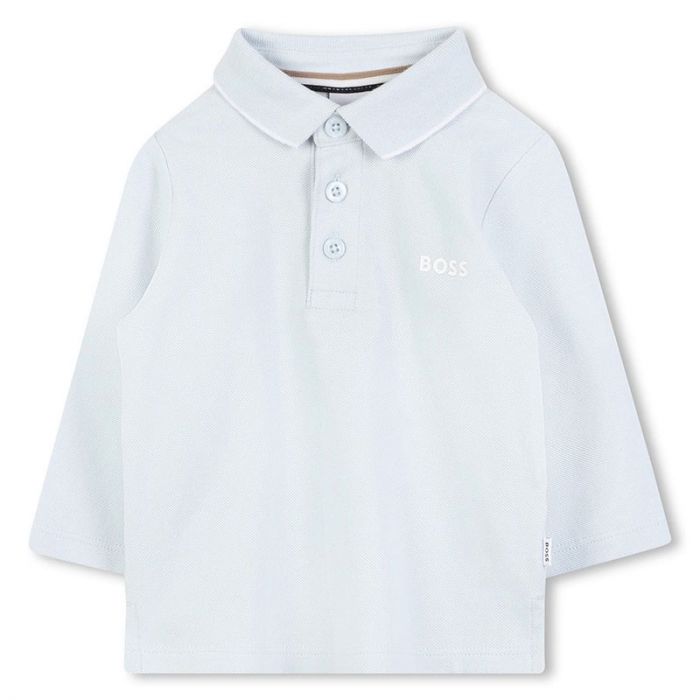 BABY BOY LONG SLEEVE POLO - بولو | BOSS - بوس