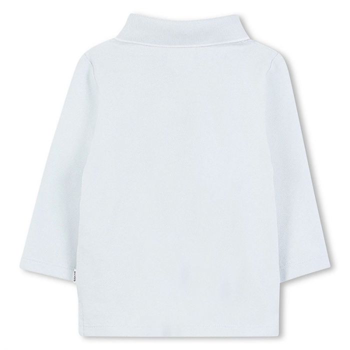 BABY BOY LONG SLEEVE POLO - بولو | BOSS - بوس BABY BOY LONG SLEEVE POLO - بولو | BOSS - بوس