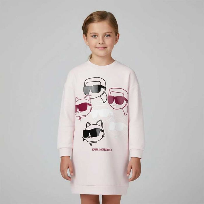 GIRL DRESS - فستان | KARL LAGERFELD - كارل لاغرفيلد GIRL DRESS - فستان | KARL LAGERFELD - كارل لاغرفيلد