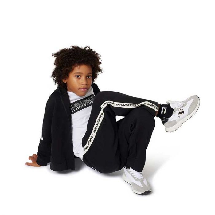 BOY HOODED JACKET - جاكيت غير رسمي | KARL LAGERFELD - كارل لاغرفيلد BOY HOODED JACKET - جاكيت غير رسمي | KARL LAGERFELD - كارل لاغرفيلد