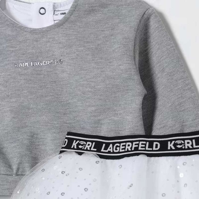 BABY GIRL PULLOVER+SKIRT - طقم أطفال | KARL LAGERFELD - كارل لاغرفيلد BABY GIRL PULLOVER+SKIRT - طقم أطفال | KARL LAGERFELD - كارل لاغرفيلد