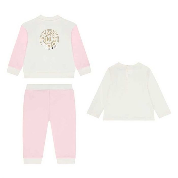 BABY GIRL 3 PIECES SET - طقم أطفال | KARL LAGERFELD - كارل لاغرفيلد BABY GIRL 3 PIECES SET - طقم أطفال | KARL LAGERFELD - كارل لاغرفيلد