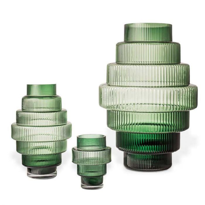 VASE STEPS GREEN SMALL: POLSPOTTEN-مزهرية | POLSPOTTEN - بولسبوتن VASE STEPS GREEN SMALL: POLSPOTTEN-مزهرية | POLSPOTTEN - بولسبوتن