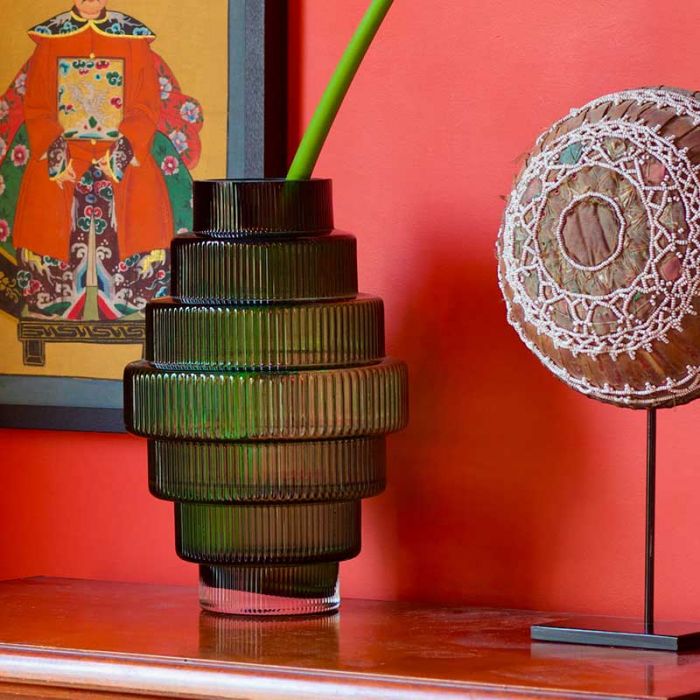 VASE STEPS GREEN SMALL: POLSPOTTEN-مزهرية | POLSPOTTEN - بولسبوتن VASE STEPS GREEN SMALL: POLSPOTTEN-مزهرية | POLSPOTTEN - بولسبوتن