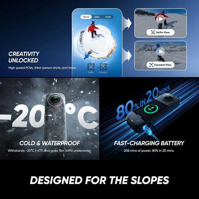 INSTA360 X5 STANDARD BUNDLE - ملحقات الكاميرا | INSTA 360 - أنستا۳٦۰ INSTA360 X5 STANDARD BUNDLE - ملحقات الكاميرا | INSTA 360 - أنستا۳٦۰