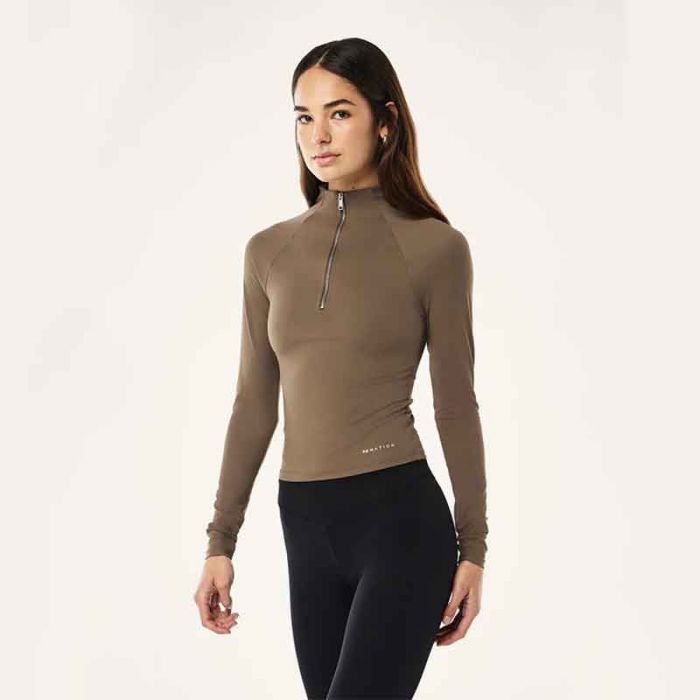 ROUTINE QUARTER ZIP LS - توب | P.E NATION - بي إي نايشن ROUTINE QUARTER ZIP LS - توب | P.E NATION - بي إي نايشن