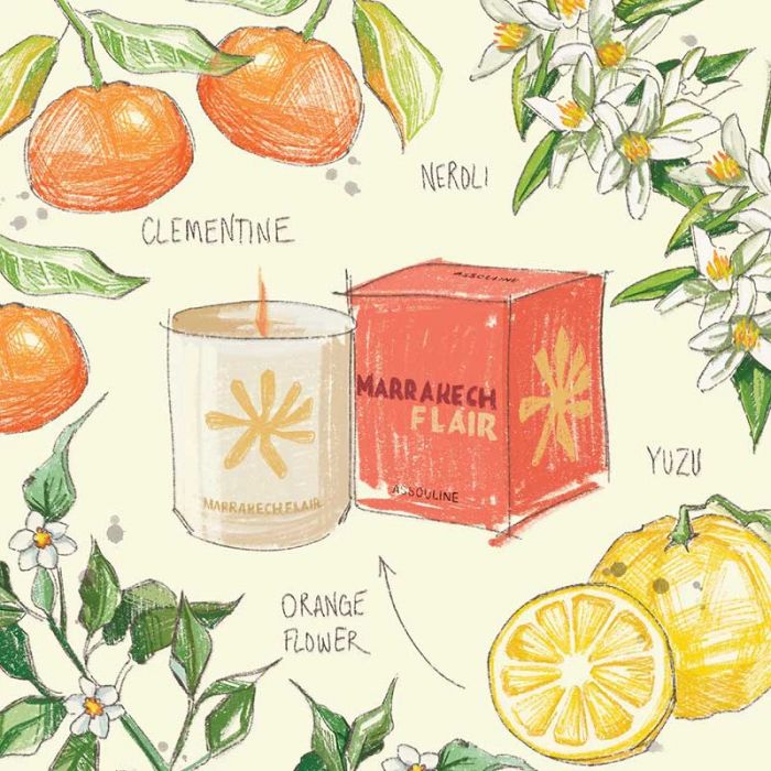 MARRAKECH FLAIR - TRAVEL FROM HOME SCENTED CANDLE: ASSOULINE - شمعة معطرة | ASSOULINE - ملاشيت MARRAKECH FLAIR - TRAVEL FROM HOME SCENTED CANDLE: ASSOULINE - شمعة معطرة | ASSOULINE - ملاشيت