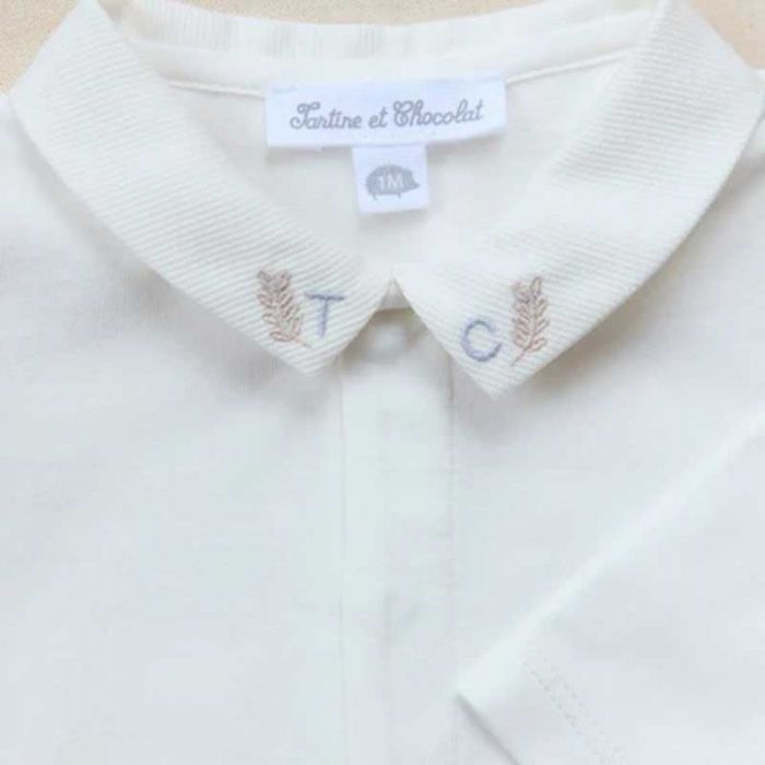 NEWBORN ROMPER - سروال قصير فضفاض | TARTINE ET CHOCOLAT - تارتين إي شوكولا NEWBORN ROMPER - سروال قصير فضفاض | TARTINE ET CHOCOLAT - تارتين إي شوكولا