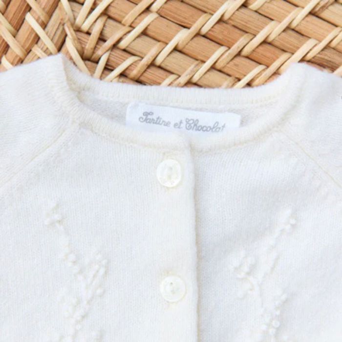 NEWBORN CARDIGAN - جاكيت صوف | TARTINE ET CHOCOLAT - تارتين إي شوكولا NEWBORN CARDIGAN - جاكيت صوف | TARTINE ET CHOCOLAT - تارتين إي شوكولا