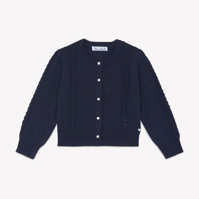 GIRL CARDIGAN - جاكيت صوف | TARTINE ET CHOCOLAT - تارتين إي شوكولا