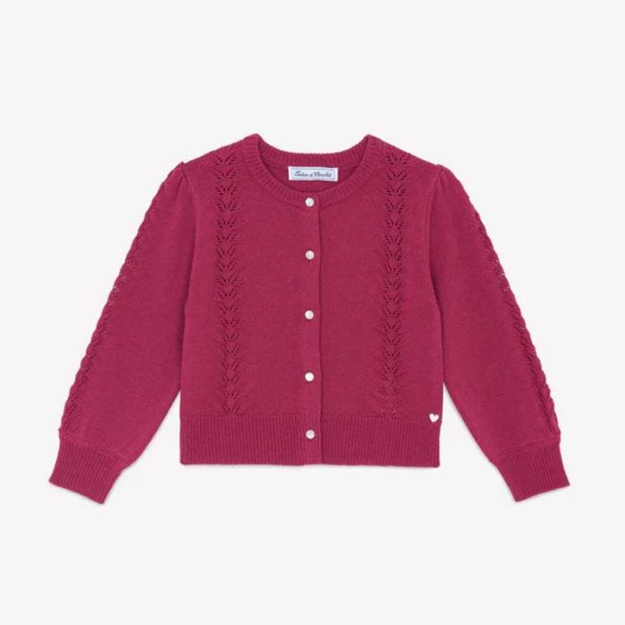 GIRL CARDIGAN - جاكيت صوف | TARTINE ET CHOCOLAT - تارتين إي شوكولا
