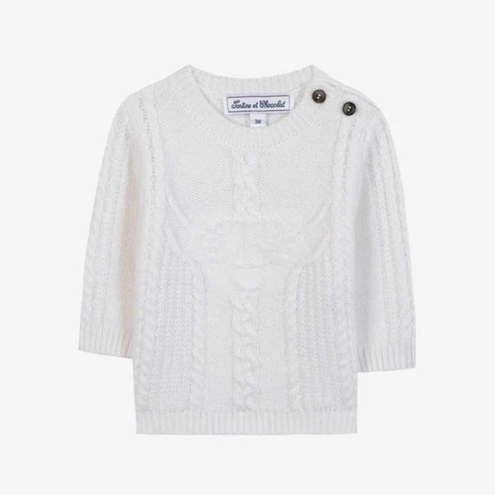 BABY BOY PULLOVER - جاكيت صوف | TARTINE ET CHOCOLAT - تارتين إي شوكولا