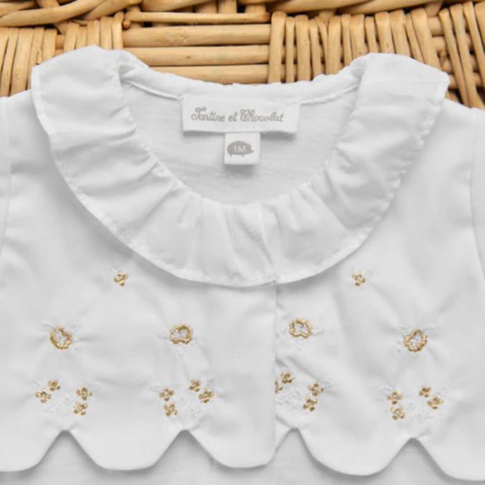 NEWBORN OVERALL - بدلة من قطعة واحدة | TARTINE ET CHOCOLAT - تارتين إي شوكولا NEWBORN OVERALL - بدلة من قطعة واحدة | TARTINE ET CHOCOLAT - تارتين إي شوكولا