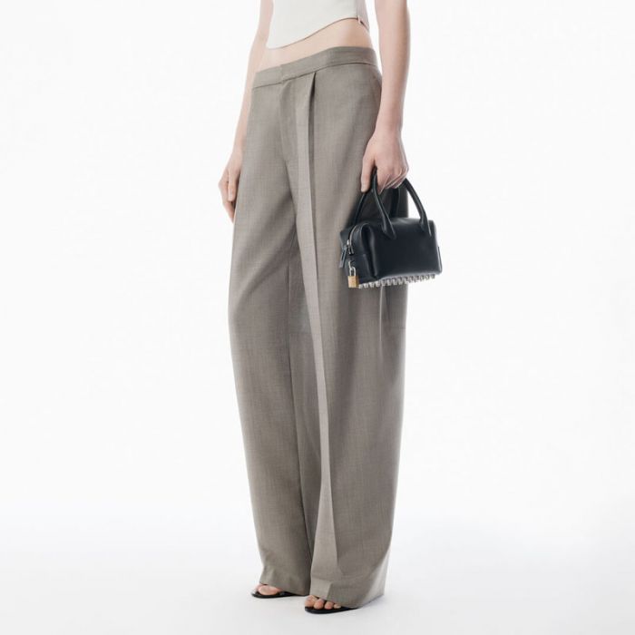 MID RISE TAILORED PANT - بنطلونات | ALEXANDER WANG - الكسندر وانغ