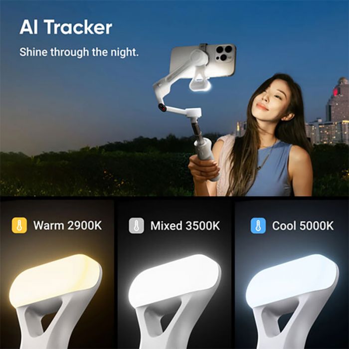 INSTA360 FLOW 2 AI TRACKER BUNDLE-SUMMIT WHT - ملحقات الكاميرا | INSTA 360 - أنستا۳٦۰ INSTA360 FLOW 2 AI TRACKER BUNDLE-SUMMIT WHT - ملحقات الكاميرا | INSTA 360 - أنستا۳٦۰