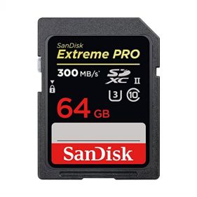 SDSDXPK-064G-GN4IN EXTREME PRO SDXC 64GB - 300/MB/s UHS-II - أجهزة التخزين
